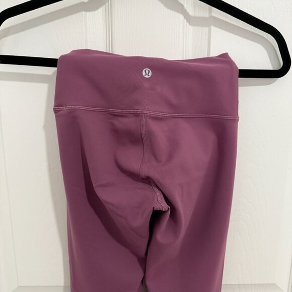 Lululemon Wunder Train High-Rise Tight 28" Vintage Plum EXCELLENT condition - Picture 8 of 9